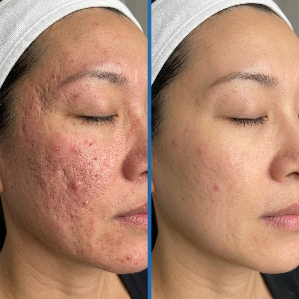 microneedling résultat